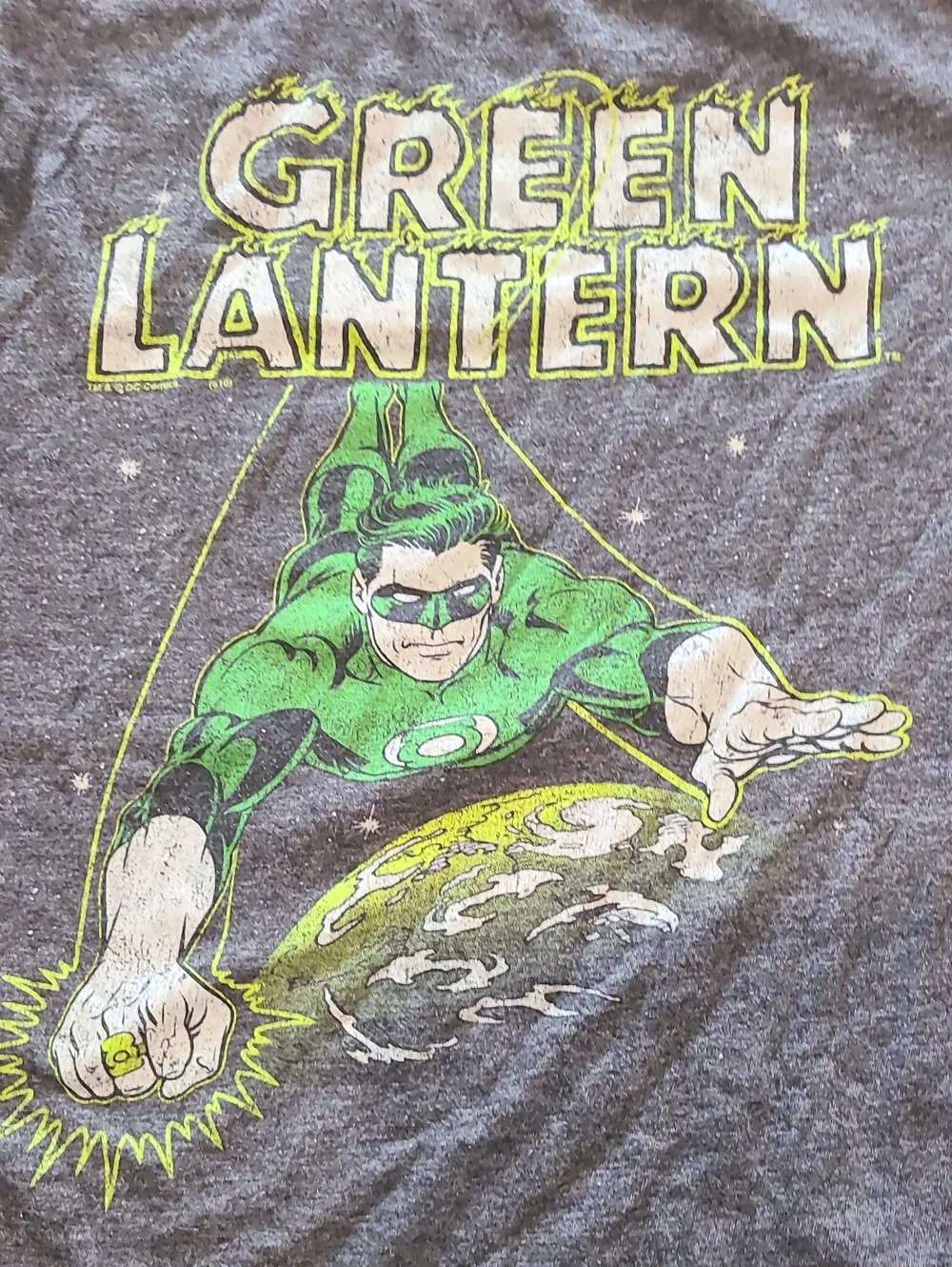 Green Lantern T-Shirt w/ Matching Plaid Shorts Size Small/6